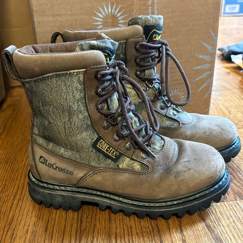 Lacrosse hunting boots 600 thinsulate and Gore-Tex